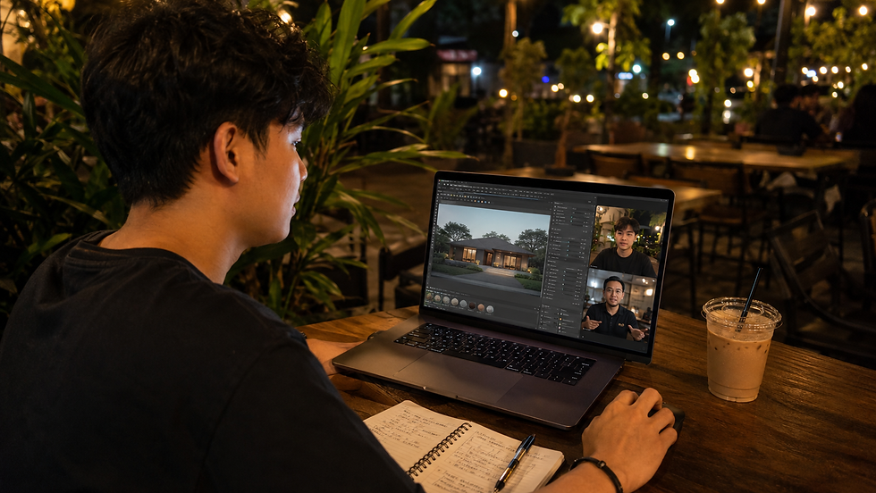 Kursus SketchUp V-Ray Privat di Denpasar, Kuasai Rendering 3D Arsitektur Fotorealistis
