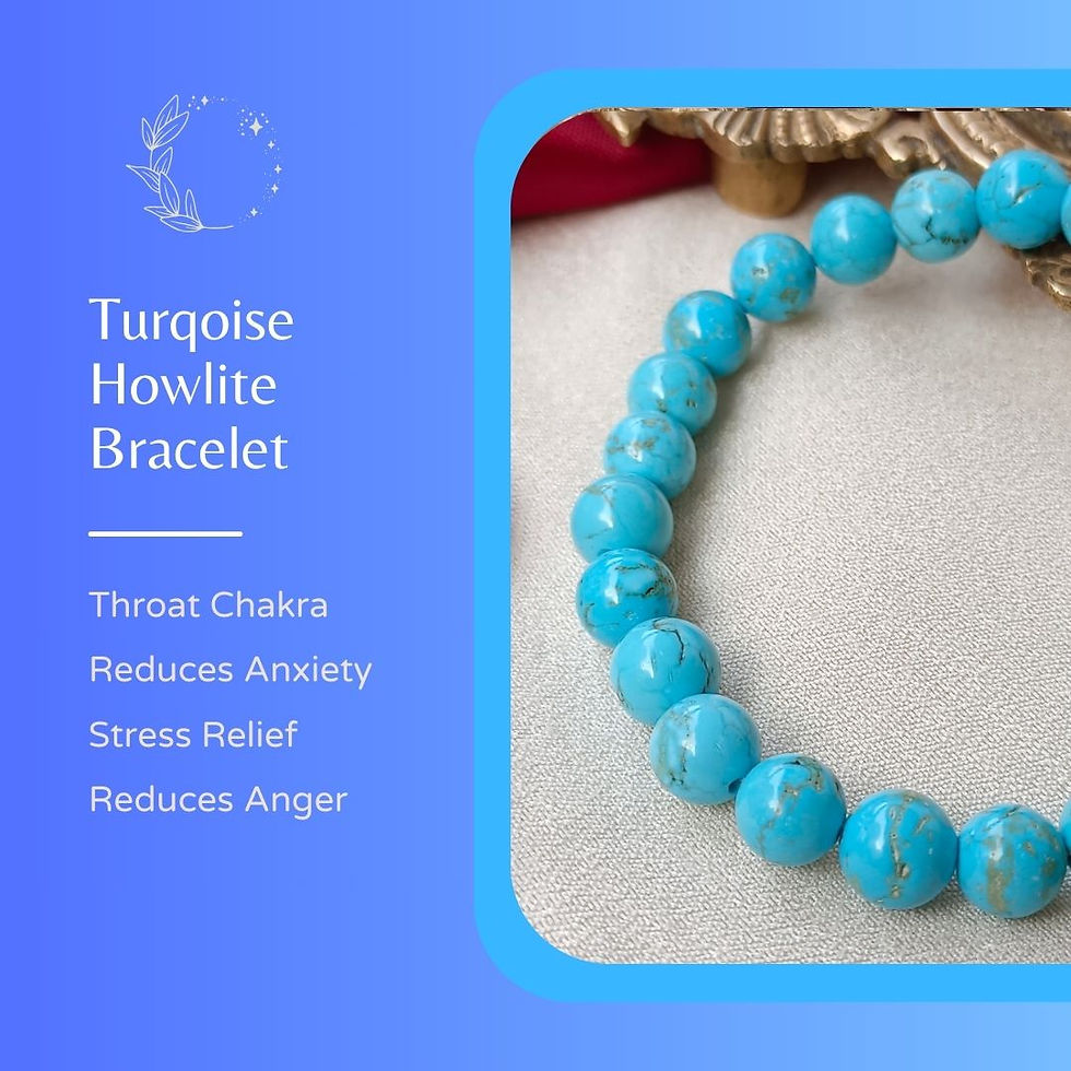 Thumbnail: Turquoise Howlite Bracelet