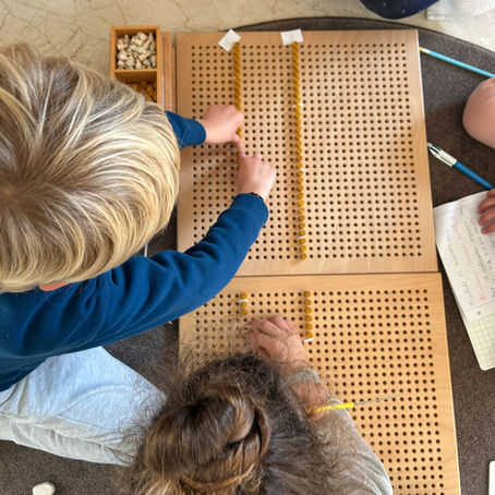 Il minimo comune multiplo si vede: matematica concreta alle elementari