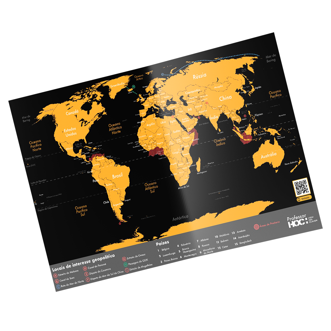 Mapa Mundi - Impresso