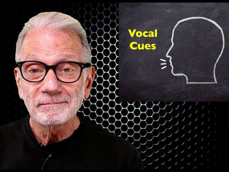 VOCAL CUES are . . .