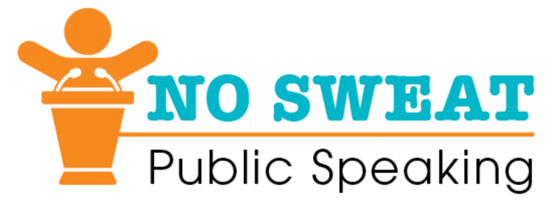 NO SWEAT Public Speaking! logo