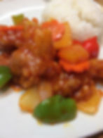 Crispy Chicken in Sweet and Sour Sauce