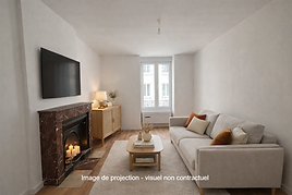 Charmant T2 45 m² rénové - Gratte-Ciel