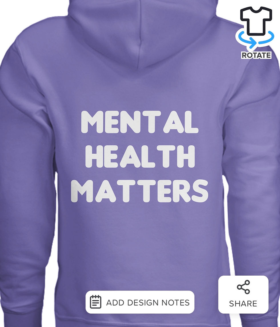 Thumbnail: mental health matters hoodie 