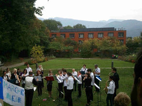 Moment musical au parc des Ombrages
