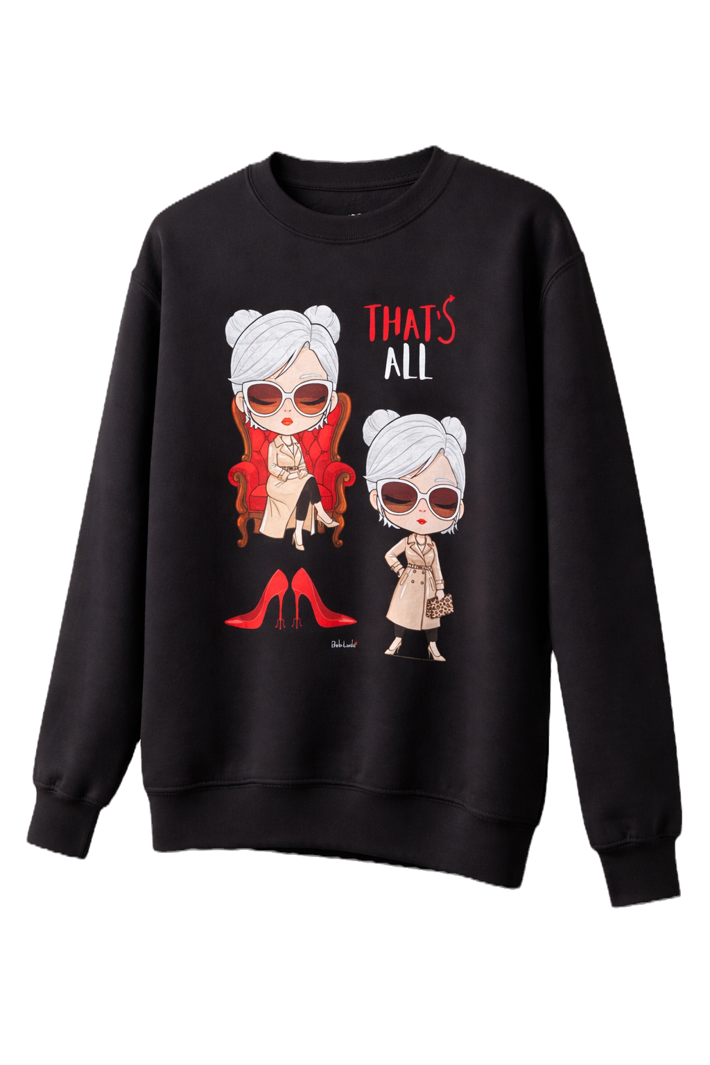 Felpa - "That's all" - Black