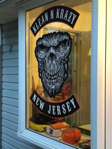 Klean N Krazy MC Logo in Window