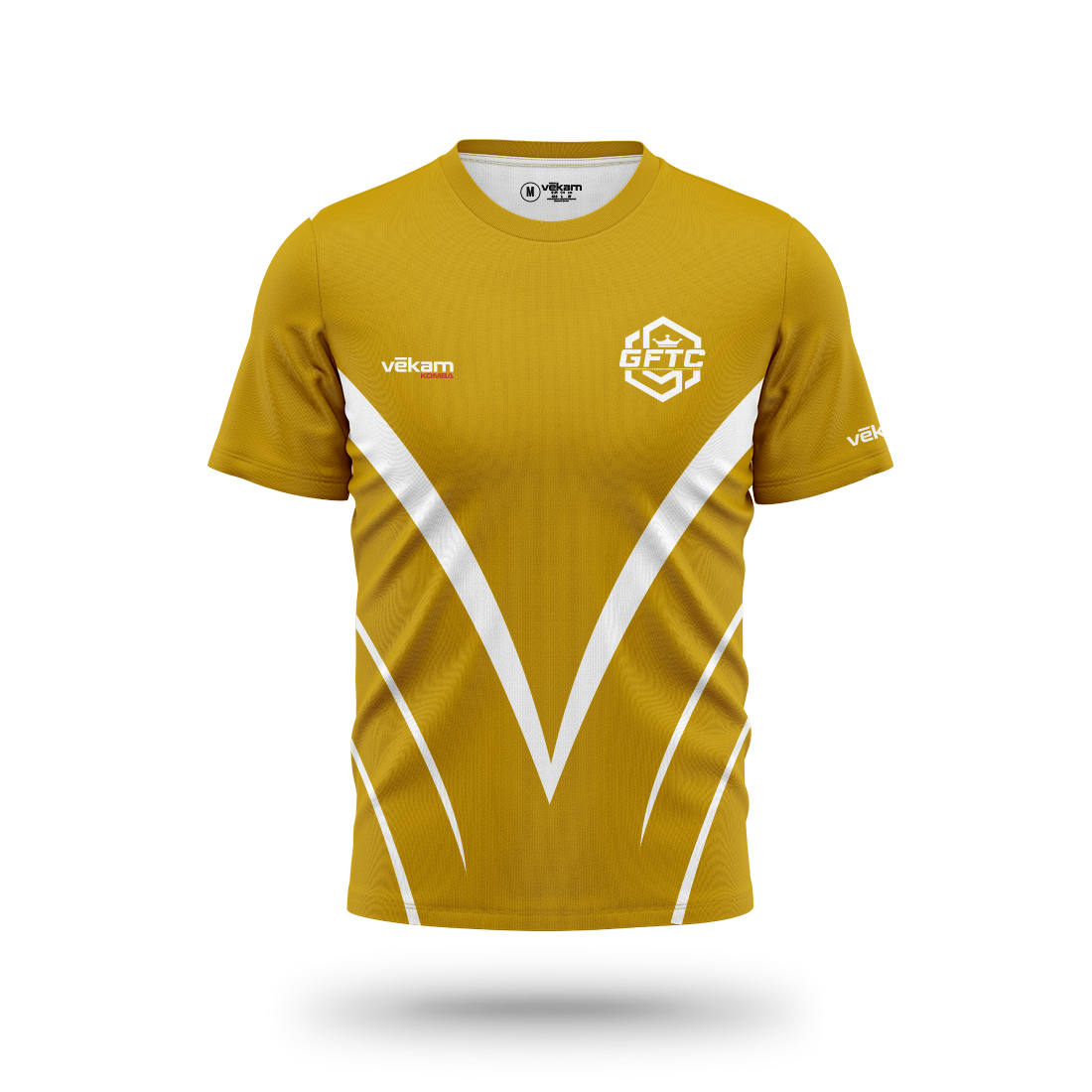 T-SHIRT SPORT ( Doré)