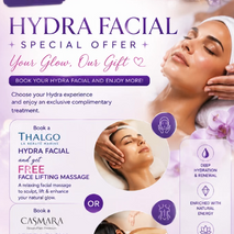 Double Your Glow: Score a FREE Face Lift or Backcial With Your Hydra Facial! @Younique Energy Mauritius | 🚨 until 7 September 2026