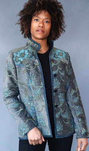 Charlotte Jacket- Pewter
