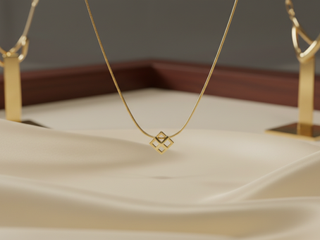 Joias Sofisticadas em Ouro: Sofisticação em Ouro com Joias Delicadas de 18K