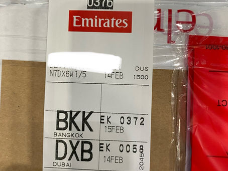 Im Leben eines On-Bord Kuriers - Einmal Bangkok und zurück