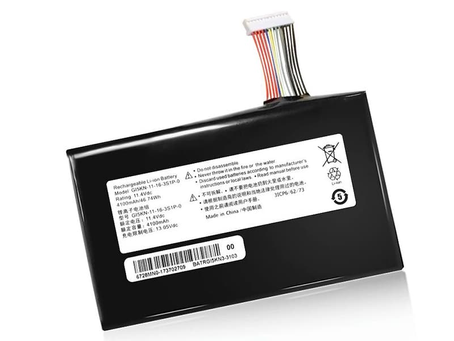 4100mAH 11.4V Battery Pack HASEE GI5KN-11-16-3S1P-0 for HASEE