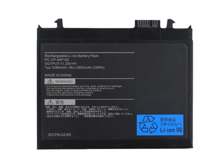 High-quality replacement batteries NEC PC-VP-WP152