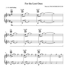 For the Lost Ones (Piano Sheet Music)