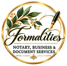 Logotipo de Formalities