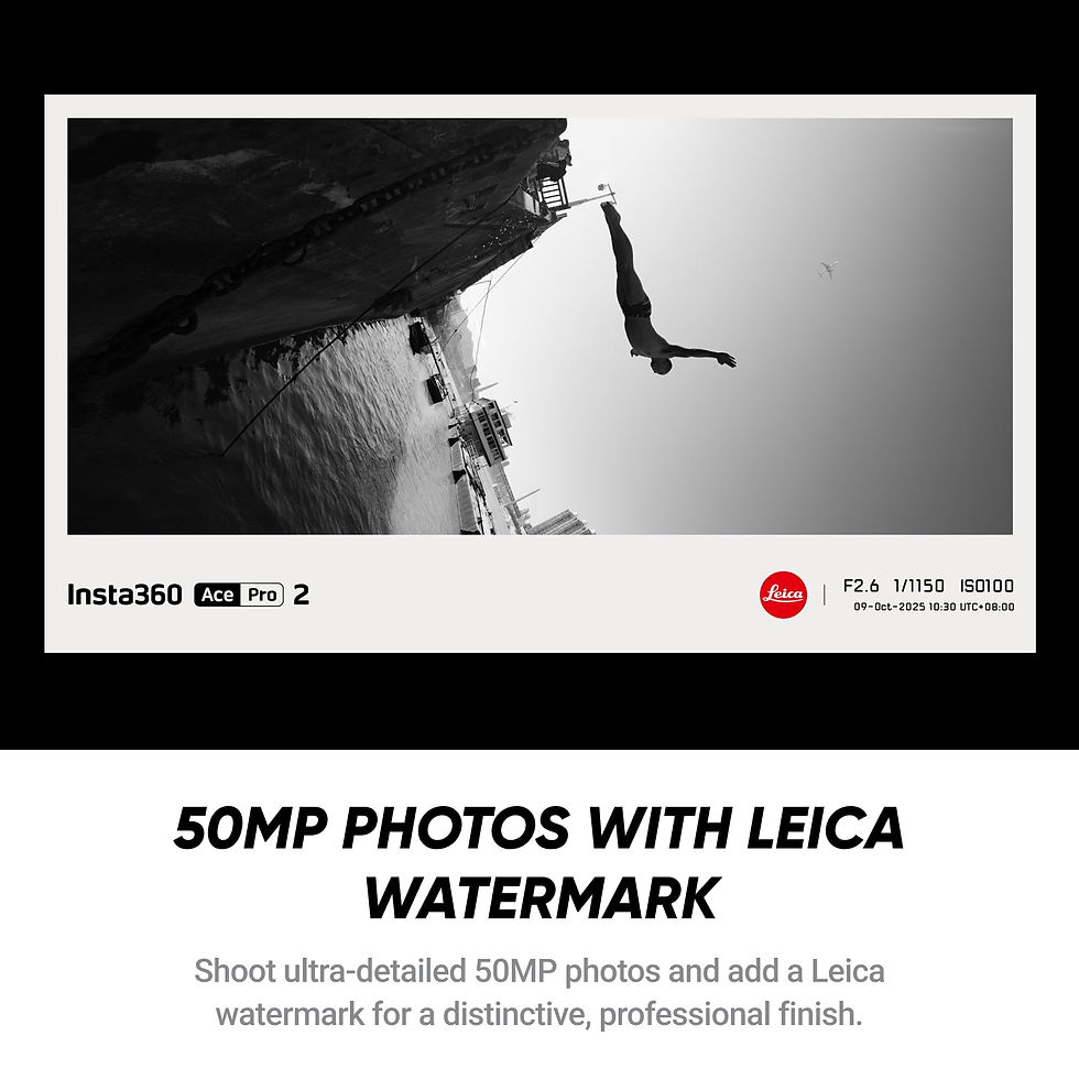 Thumbnail: Insta360 Ace Pro 2 Flash Print Bundle - 8K Waterproof Action Camera Co-Engine...