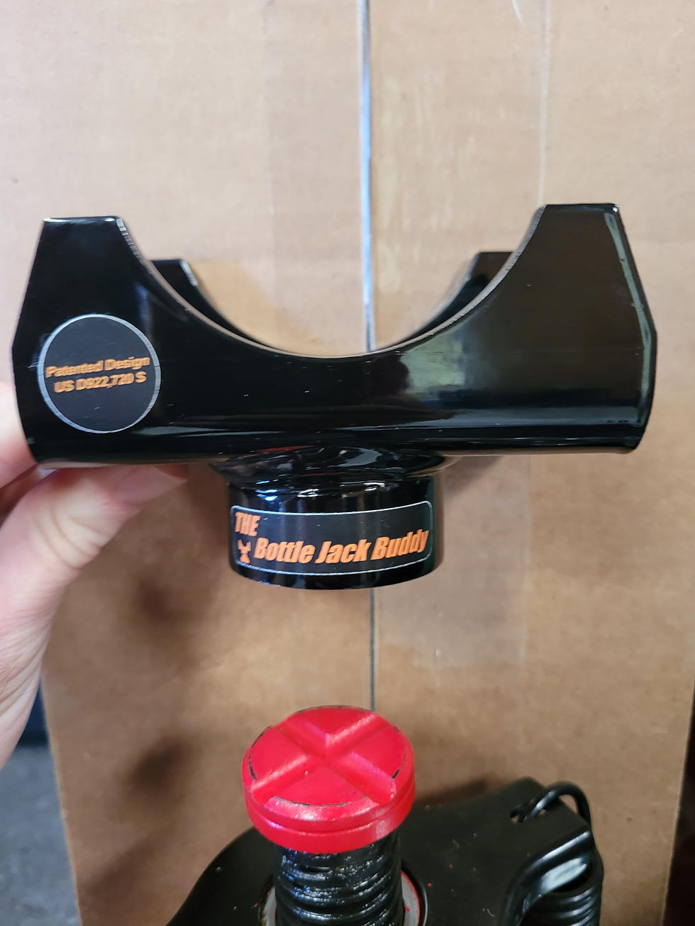 Thumbnail: USA Made Bottle Jack Buddy™ 3 inch axle Saddle