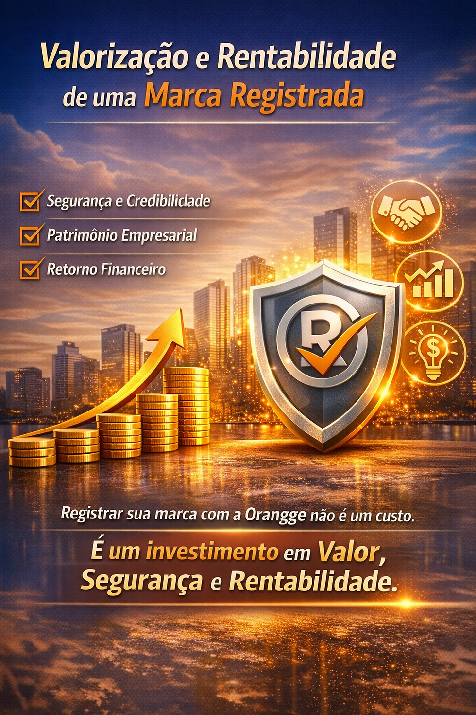 Registrar sua marca é um dos passos mais inteligentes para transformar seu negócio em um ativo valorizado e rentável — e a Orangge é especialista em conduzir esse processo com segurança e estratégia.