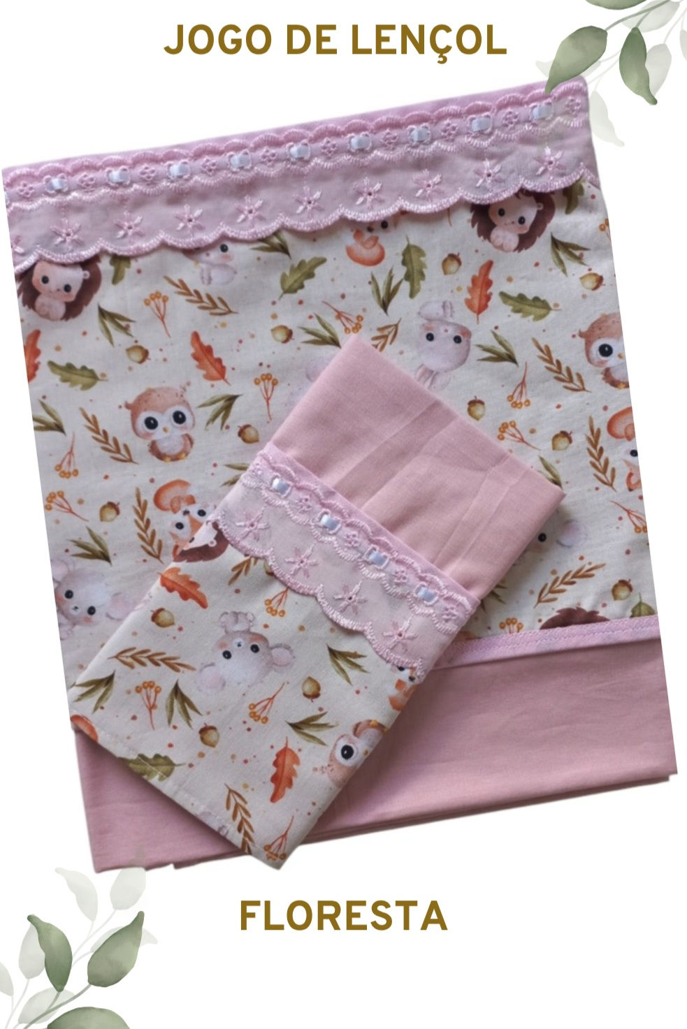 JOGO DE BERÇO - FLORESTA