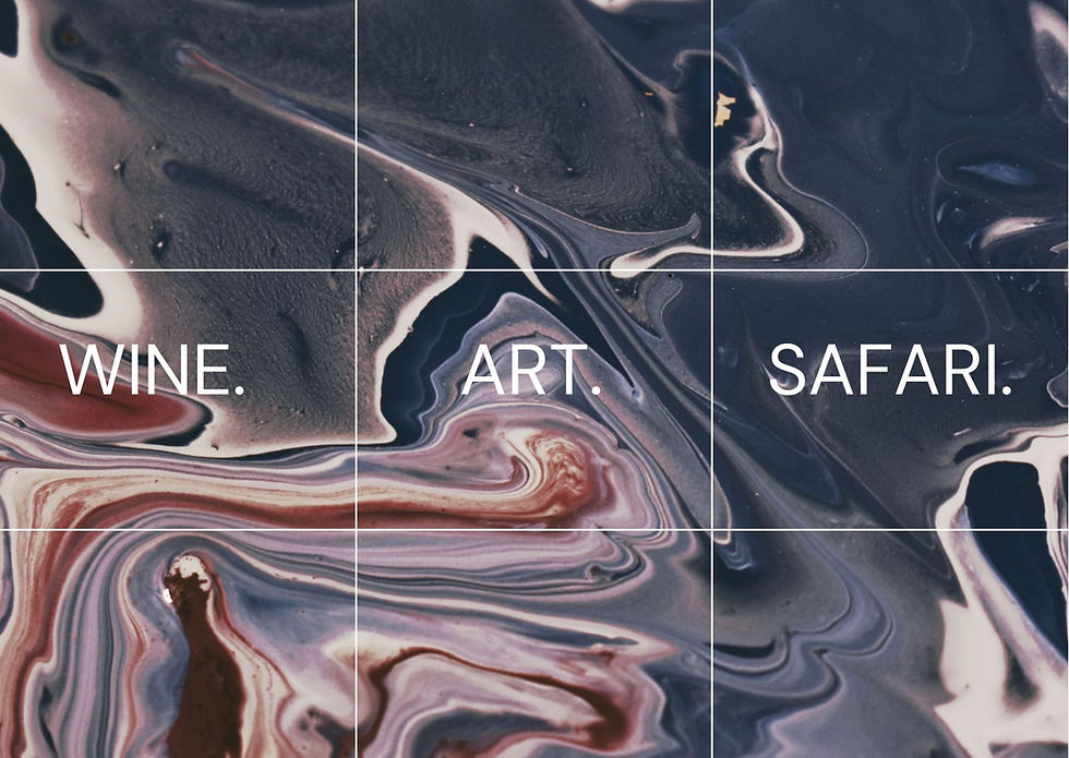 WINE . ART . SAFARI.  |  13.02.2027 | VALENTIES EDITION