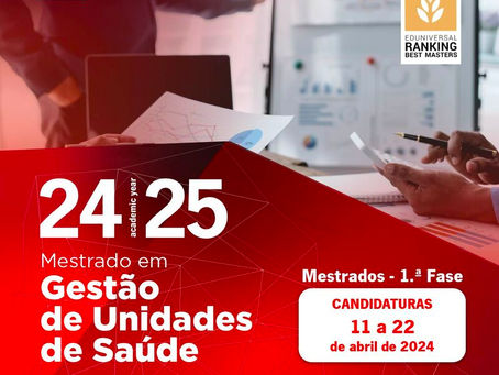 Queres fazer um mestrado, mas não queres vender um rim? 