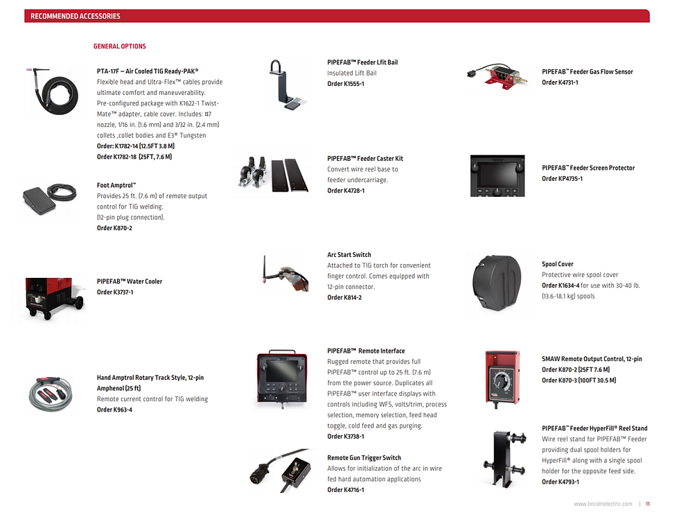 Thumbnail: PIPEFAB READY-PAK - K3734-1  The Ultimate Set-up for Pipe and Vessel Fabrication