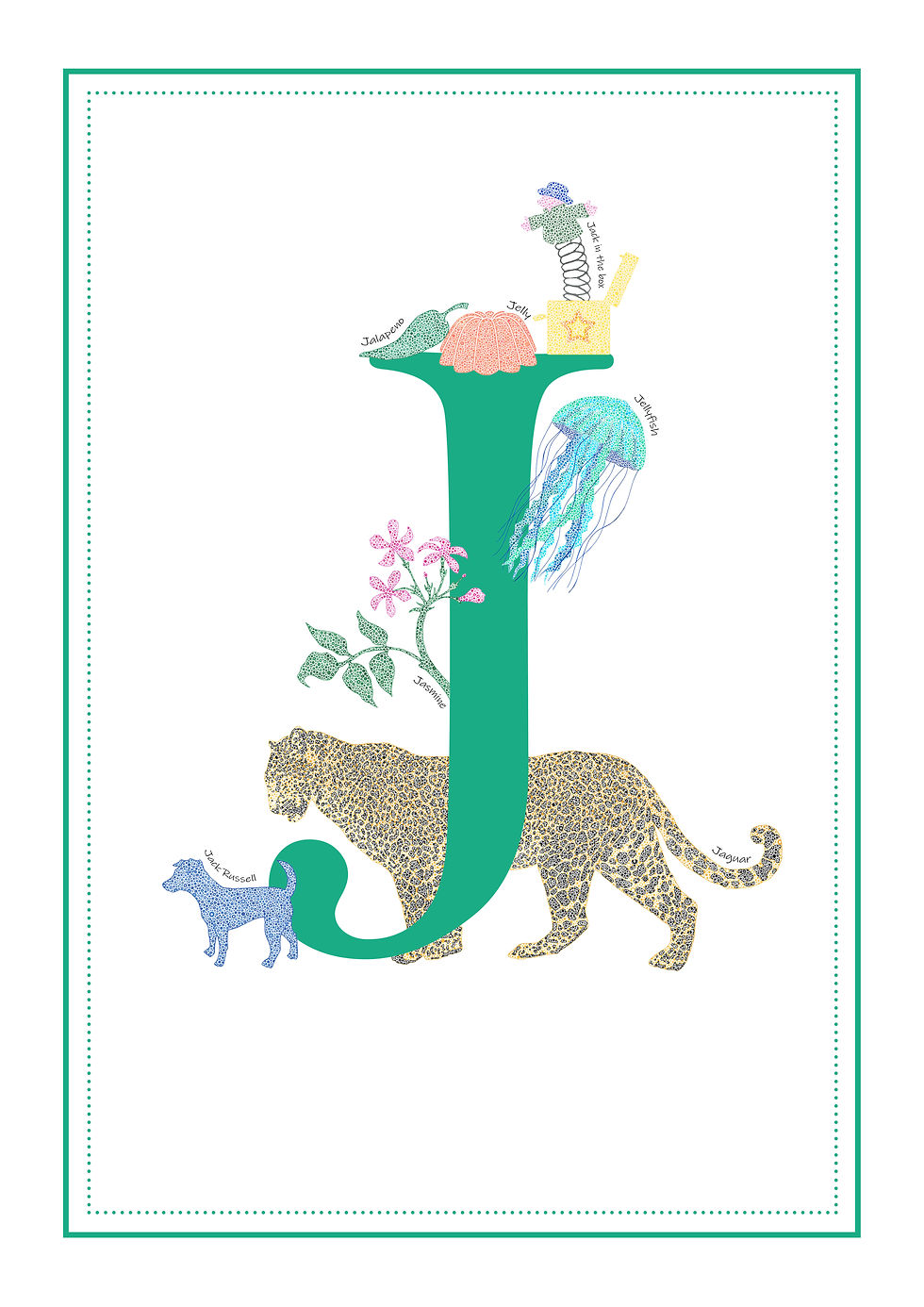 Thumbnail: J Initial Print