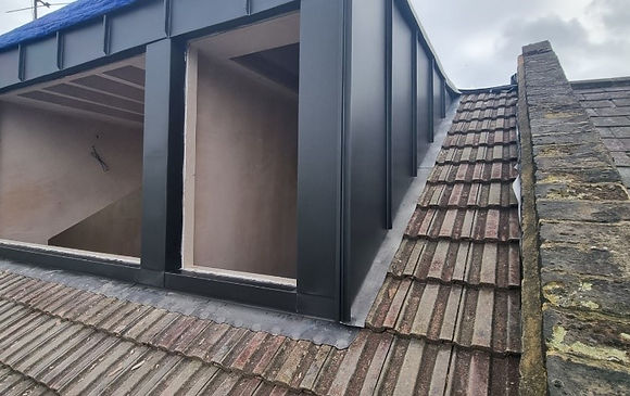 Anthracite cladding Turney's Contractors