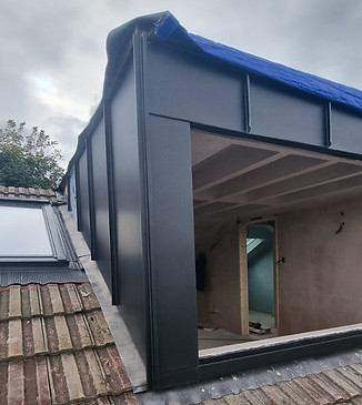 Anthracite cladding Turney's Contractors