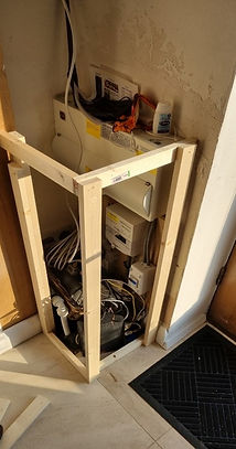 Boxing in from Turney's Contractors