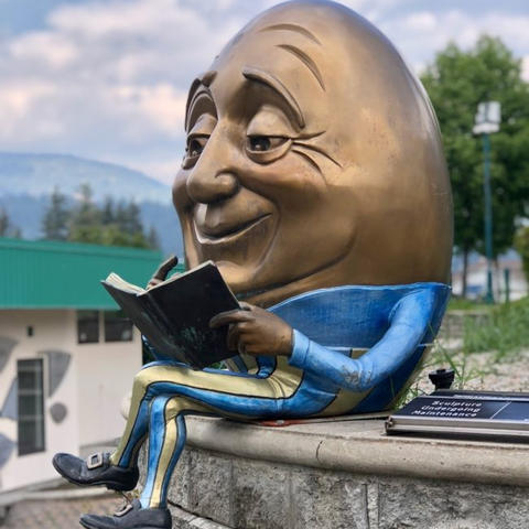 "Egghead" by Kimber Fiebiger (2011)