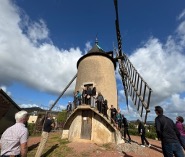 Group picture at the Moulin-A-Vent
