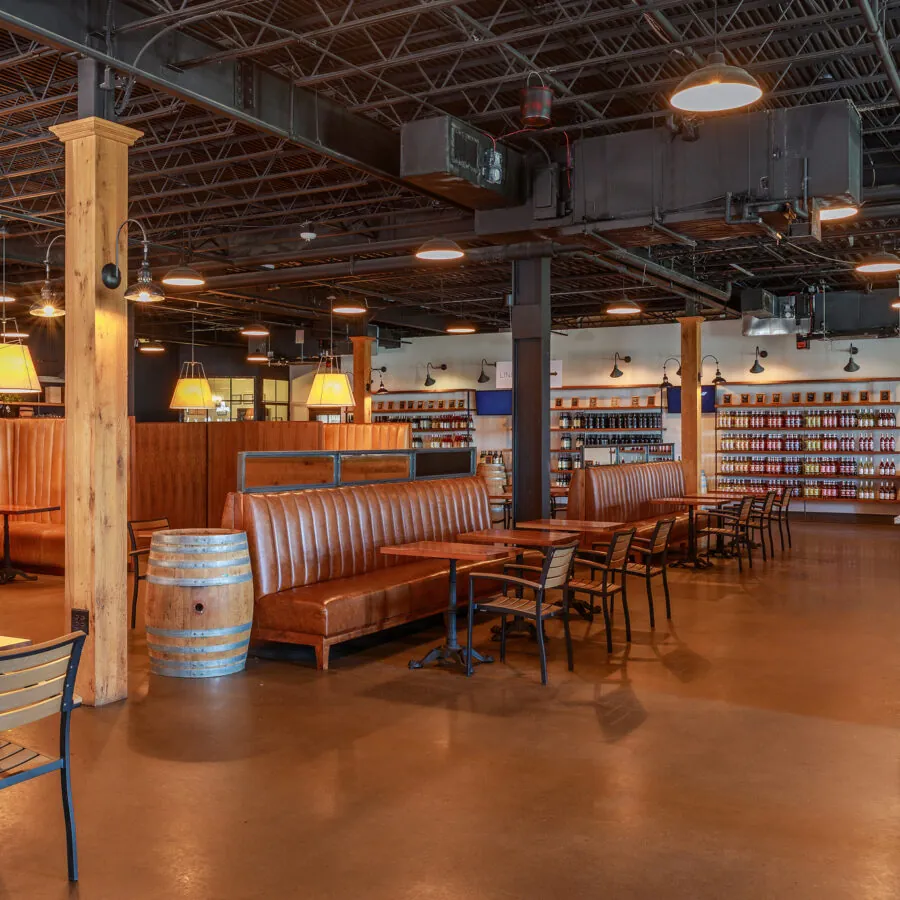 One of Chateau Elan's dining spaces. Enjoy a beverage and take in the excitement of your bachelorette trip.