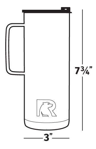 Thumbnail: Heavy Duty SS Travel Mug - 20oz