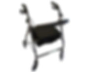 Elipse 6 inch 4 wheel walker Rollator