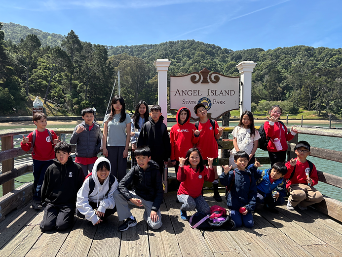 BHA Students at Angel Island