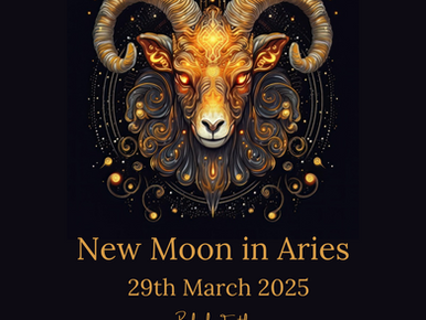 New Moon in Aries - Saturday 29th March