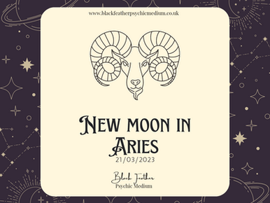 New Moon in Aries 21st March 2023