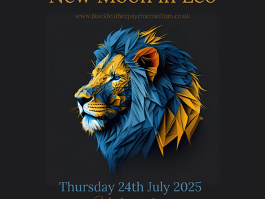 New Moon in Leo - Thursday 24th July 2025