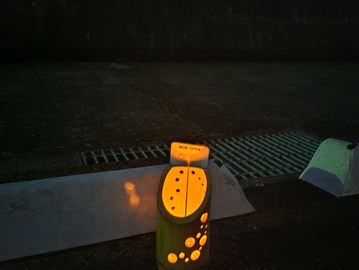 竹灯篭　調川精霊流し　園児たちデザイン！