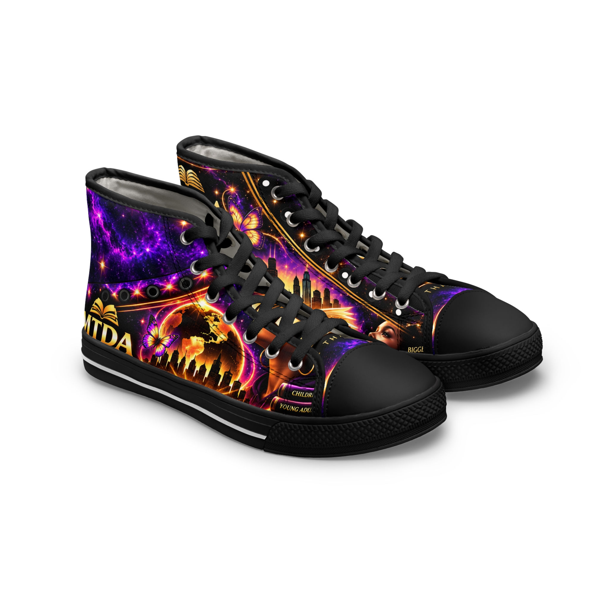 MTDA Stories in Motion High-Top Sneakers