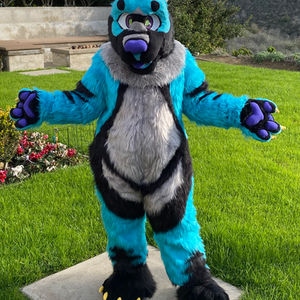 UV Reactive Bear Fullsuit