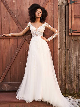 chantilly place floral embroidered dress Wedding Dress Chantilly Place White Dress Wedding Gown Chantilly Place  Floral Embroidered Dress Andrea And