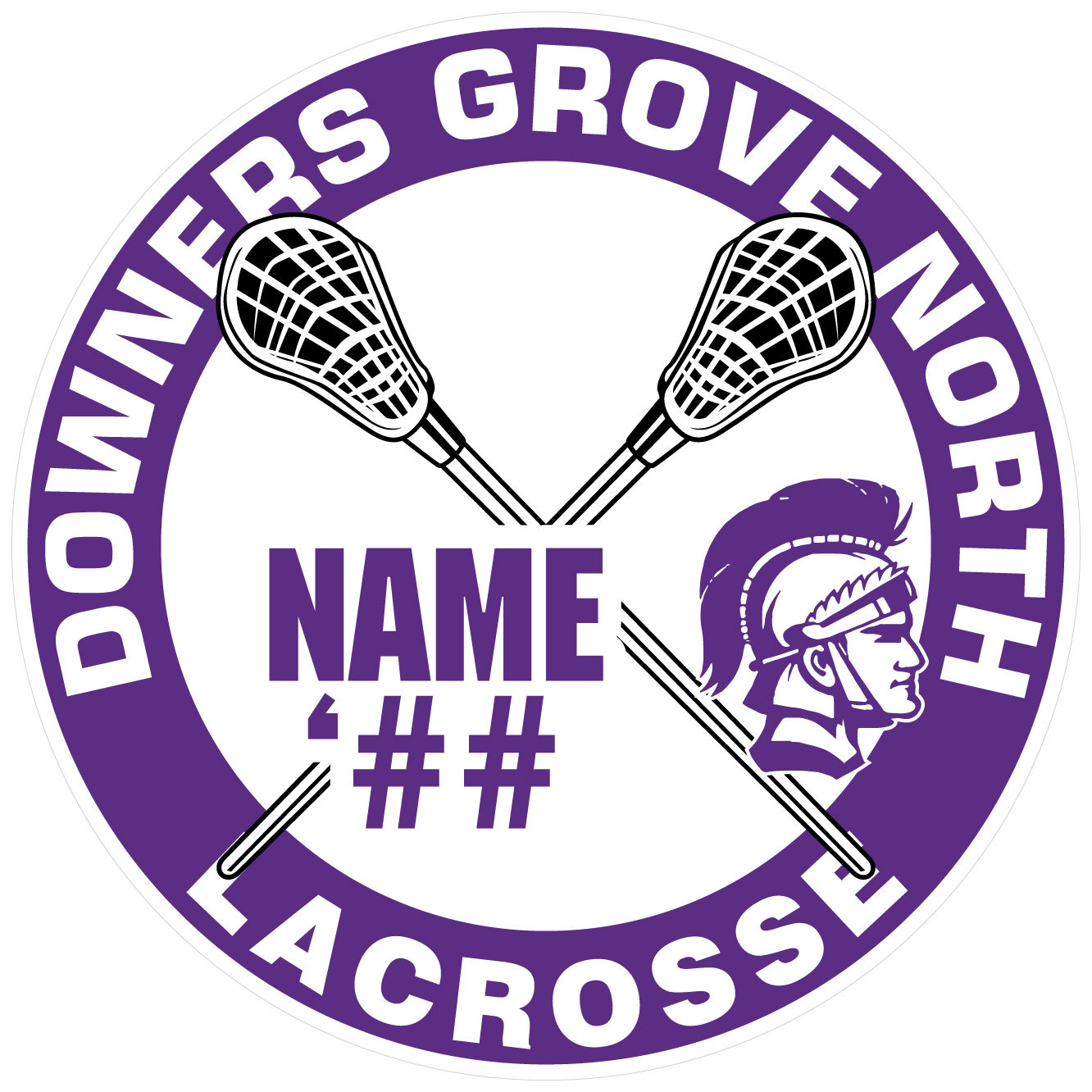 DGN Lacrosse Yard Sign