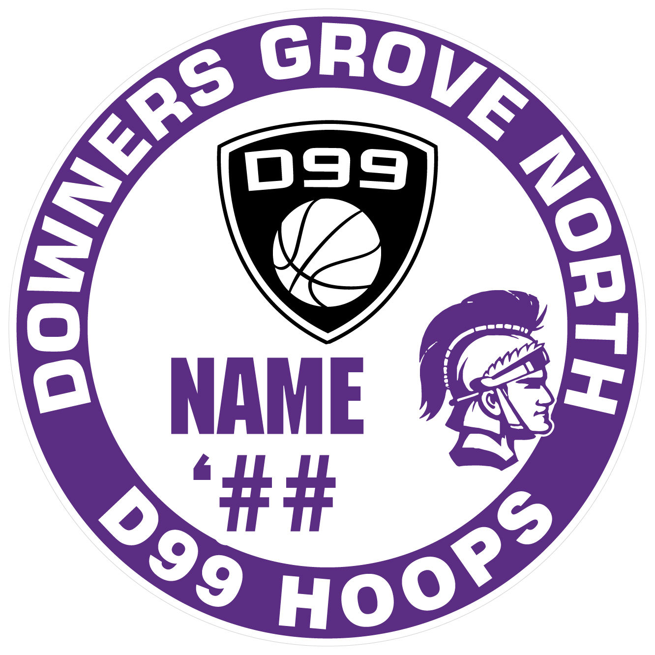 DGN D99 Hoops Yard Sign