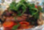 SALMONE CON VEGETALI