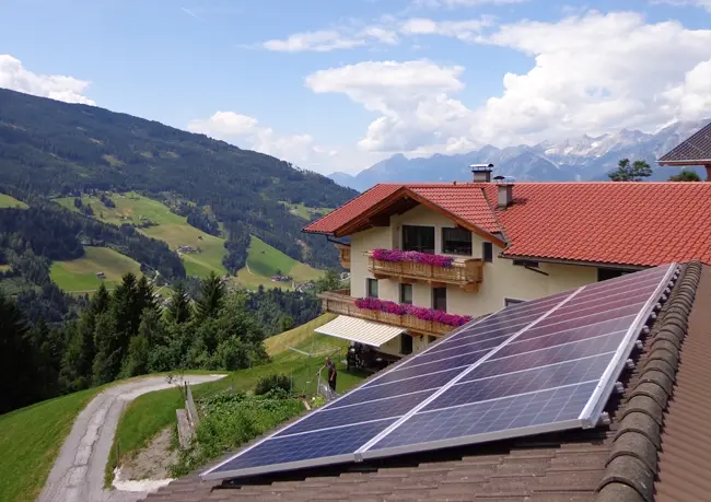Photovoltaik für hohe Schneelast