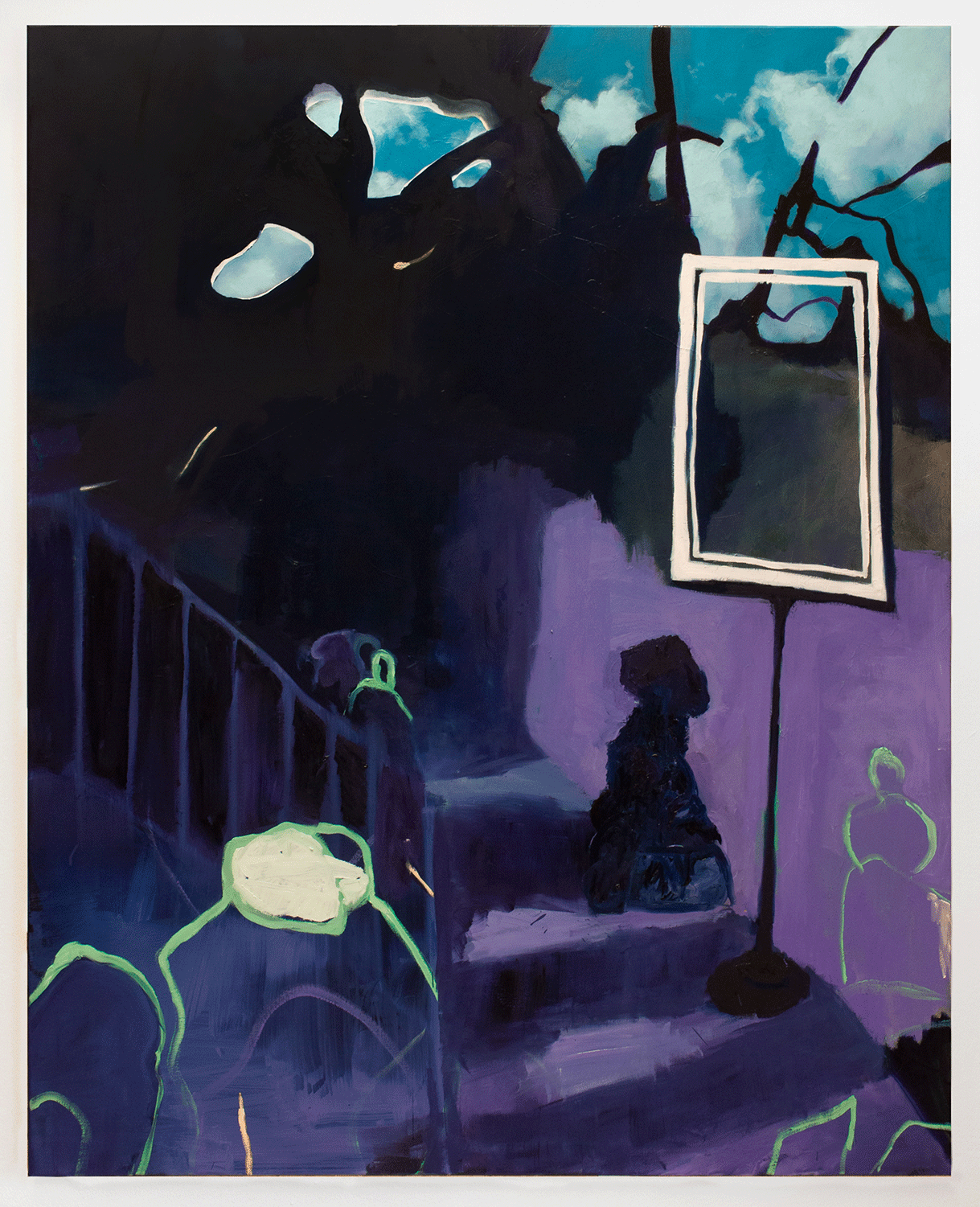 Rory Biddulph - Gateway - acrylic and oil painting on canvas